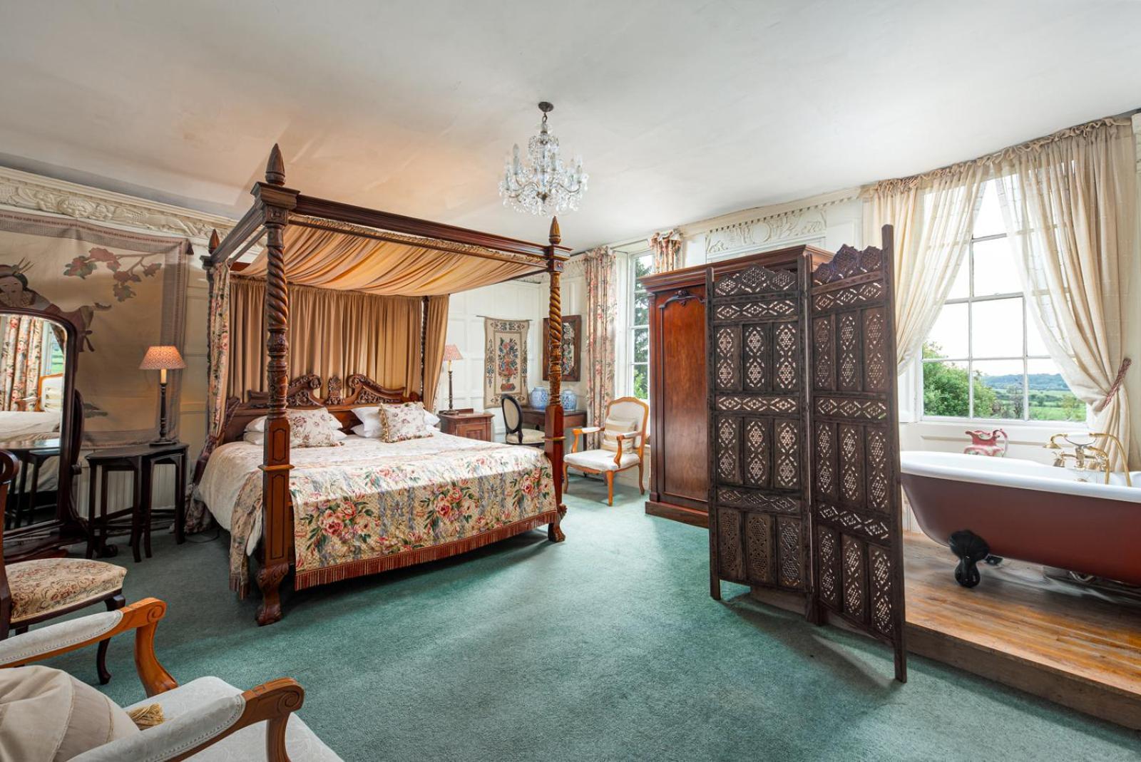 Charming Georgian Country House Axbridge Екстер'єр фото